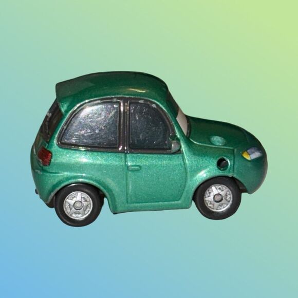 Disney Pixar Cars Dash Boardman Diecast Mini Car 1:55 Scale A16 - Picture 5 of 9